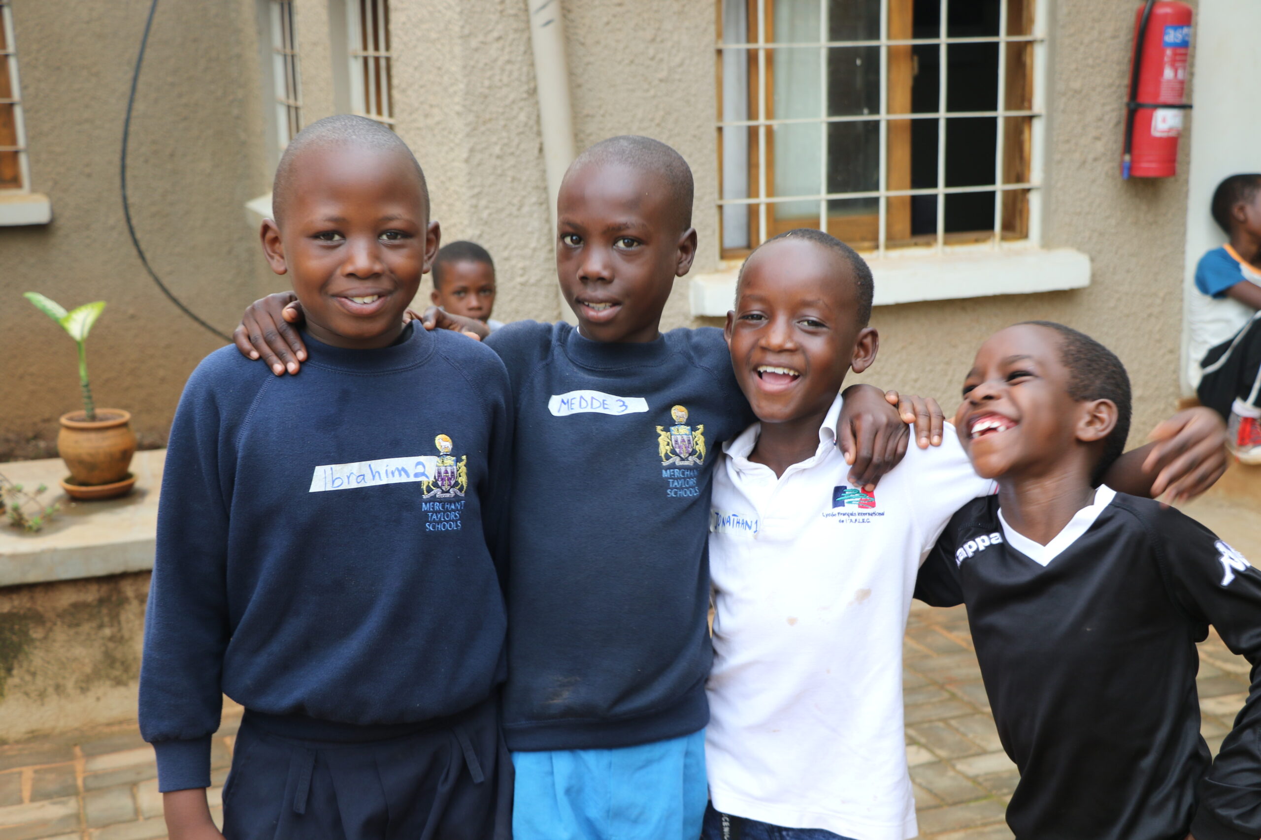 Pictures of children in the Republic of Uganda